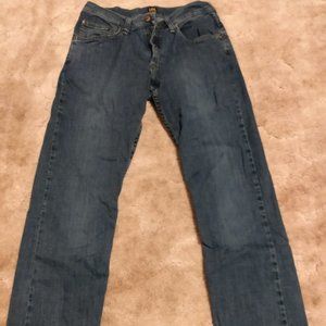 Lee Regular Fit Straight Leg Jeans Size 18R